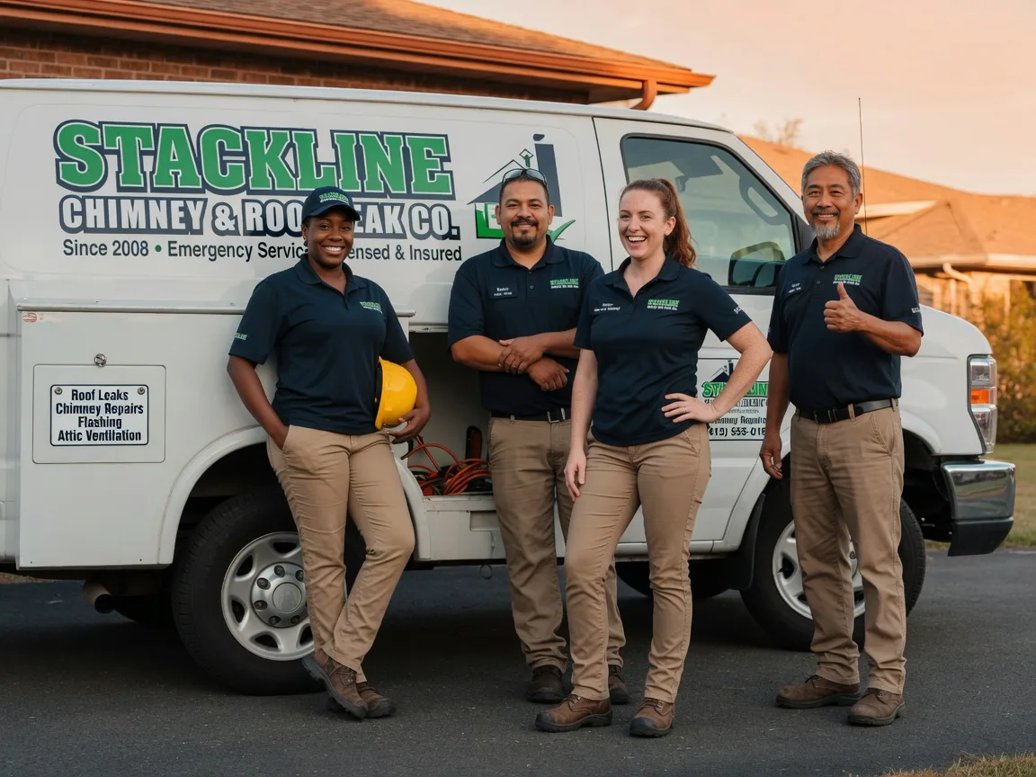 Chimney flashing repair company in Franklin, VT